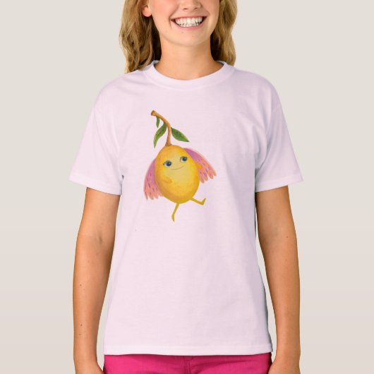 Grappig fruit T-shirt voor kinderen (Voorkant)