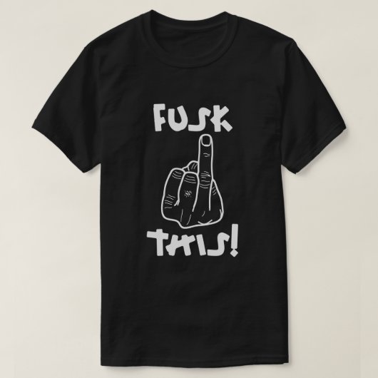 Grappig frustrerende expressie (nepf-bom) v1 t-shirt (Design voorkant)