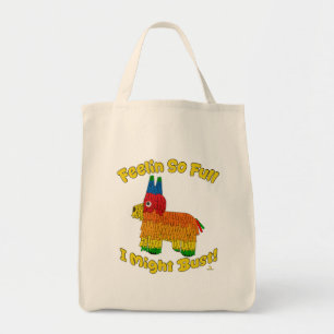 Grappig Full Pinata Cartoon Party Time Epic Joy Tote Bag