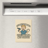 Grappig Fysiotherapeut Koffie Lover Design Magneet (Insitu (Vaatwasser))