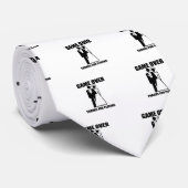 Grappig, "Game Over" Wedding-ontwerp Stropdas (Opgerold)