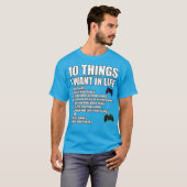 Grappig gamen voor mannen video game-cadeau t-shirt (Voorkant volledig)