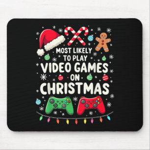 Grappig gamer die het meest waarschijnlijk videoga muismat
