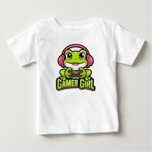 Grappig Gamer Meisje T-Shirt Design – Gaming tee
