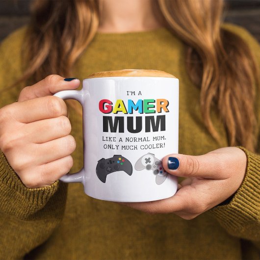 Grappig 'Gamer Mum' Cool Gift Koffiemok