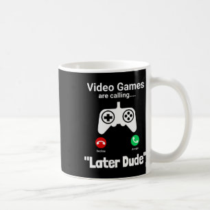 Grappig gamer oproep scherm – “later gast” Control Koffiemok