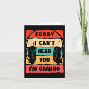 Grappig Gamer Shirt voor Tiener Jongens Mannen Vid Kaart