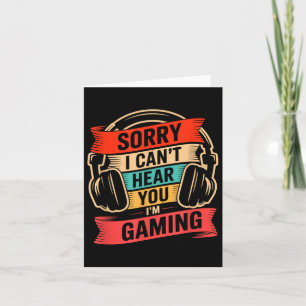 Grappig Gamer Shirt voor Tiener Jongens Mannen Vid Kaart