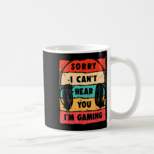 Grappig Gamer Shirt voor Tiener Jongens Mannen Vid Koffiemok