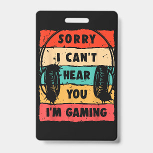 Grappig gamer shirt voor tieners jongens mannen vi badge