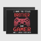 Grappig gamer  videogames voor jongens Brother (Voorkant / Achterkant)