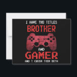 Grappig gamer  videogames voor jongens Brother<br><div class="desc">Grappig gamer  videogames voor jongens Brother</div>