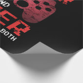 Grappig gamer videogames voor jongens Brother Cadeaupapier (Hoek)