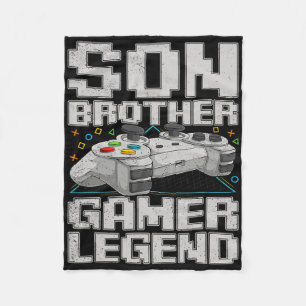 Grappig gamer  videogames voor jongens Brother S Fleece Deken