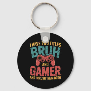 Grappig gamer  videogames voor jongens Brother S Sleutelhanger