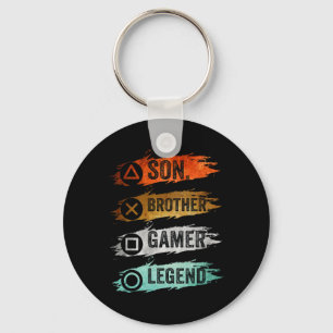 Grappig gamer  videogames voor jongens Brother S Sleutelhanger