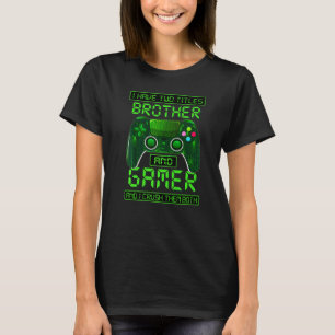Grappig gamer videogames voor jongens Brother S T-shirt