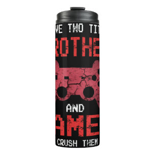 Grappig gamer  videogames voor jongens Brother Thermosbeker