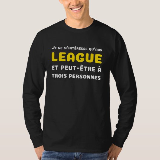 Grappig gamer voor Champions in de videogames Leag T-shirt (Voorkant)