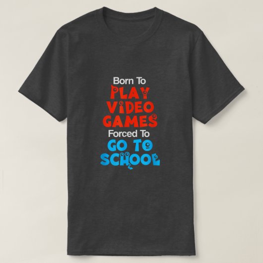 Grappig gamer voor jongens van 8.12-tienerkerst t-shirt (Design voorkant)