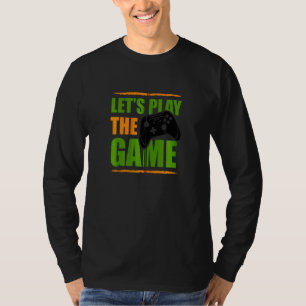 Grappig Gaming Gamer Tiener Videospellen T-shirt