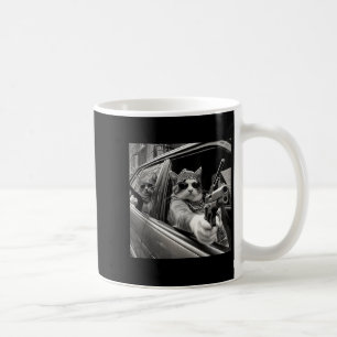 Grappig Gangster Cat Meme Cat Dad Vrouwen Grap Koffiemok