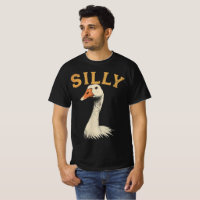 Grappig Ganzen Grafisch T-shirt – Domme Gans