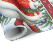 Grappig Ganzen Kerst Inpakpapier (Rol Hoek)