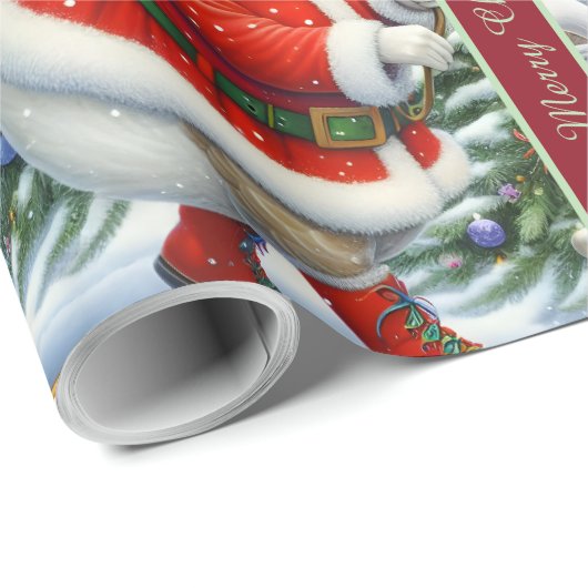 Grappig Ganzen Kerst Inpakpapier (Rol Hoek)