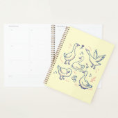 Grappig Ganzenpatroon Planner (Display)