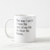 Grappig garen haak koffiemok (Links)