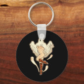 Grappig Gay Halloween Sleutelhanger (Voorkant)