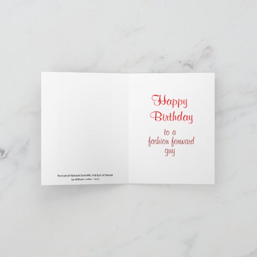 Grappig Gay Verjaardag Alternate Verse Kaart (Binnen)