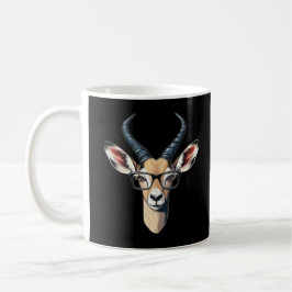 Grappig gazellegezicht voor safariliefhebber en br koffiemok