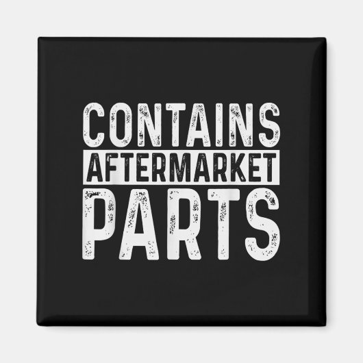 Grappig geamputeerd bevat aftermarket onderdelen c magneet (Voorkant)