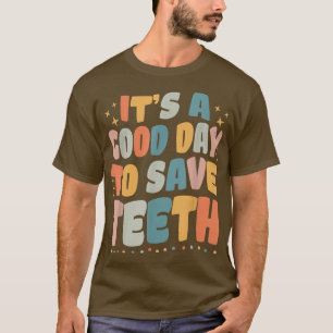 Grappig gebit is een goede dag om de Tedendetst te T-shirt