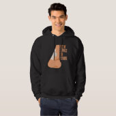 Grappig gebroken neus herstel neusoperatie hoodie (Voorkant volledig)