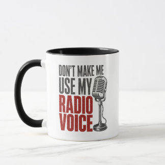 Grappig Gebruik Mijn Radio Stem Niet Koffie Mok