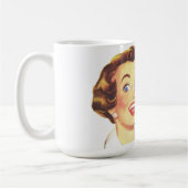 Grappig gebruik slechte houding koffiemok (Links)