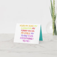 Grappig gedicht liefde met kunst ontwerp voor iede