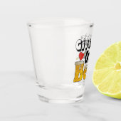 Grappig Geef deze Bruidegom een Bier Shot Glas (Links)