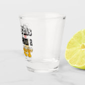 Grappig Geef deze Bruidegom een Bier Shot Glas (Rechts)