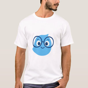 Grappig Geeky Smiley Face T-Shirt voor Mannen – Sc