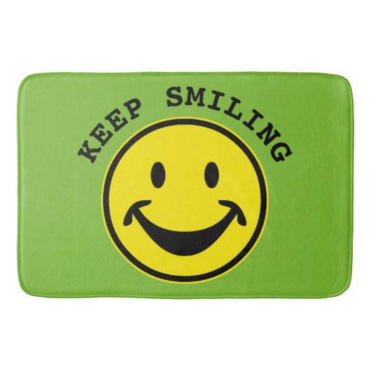 Grappig geel + je rug. en ideeën badmat (Voorkant)