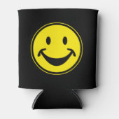 Grappig geel + je rug. en ideeën blikjeskoeler (Voorkant)