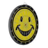Grappig geel + je rug. en ideeën dartbord (Voorkant Links)