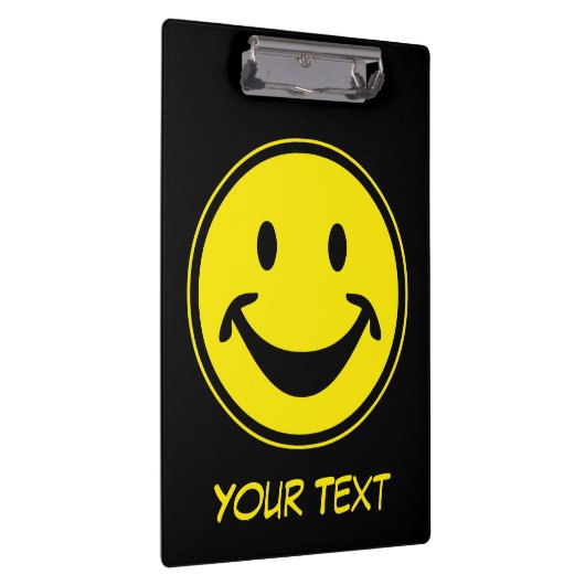 Grappig geel + je rug. en ideeën klembord (Rechts)