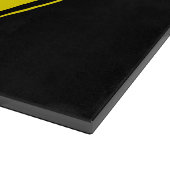 Grappig geel + je rug. en ideeën snijplank (Hoek)