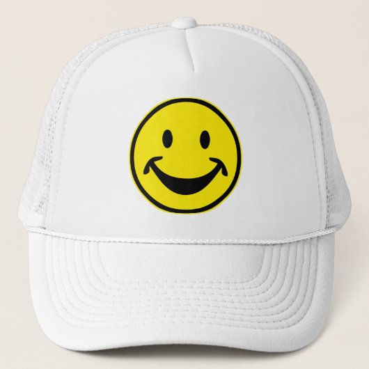 Grappig geel + je rug. en ideeën trucker pet (Voorkant)