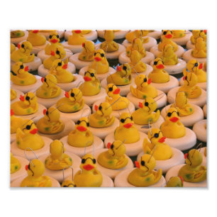 Grappig Geel Rubber Ducks 10x8 Foto Afdruk